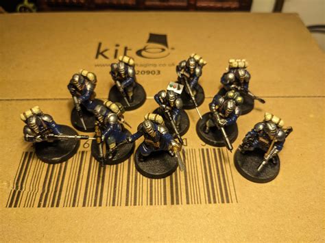 Completed my first set, a Death Korps of Krieg kill team. : r/Warhammer40k