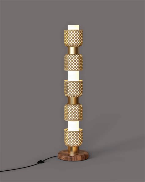 Metamorphosis: Unique Bamboo Floor Lamps | Mianzi