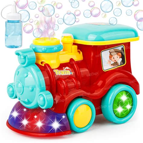 Buy Zest 4 Toyz Bubble Making Toy Train | Bubble Blowing | Bump & Go ...