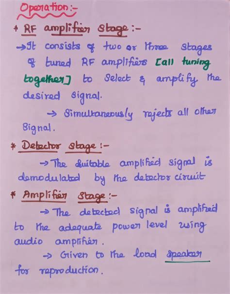AM Receivers & Its Types - Tuned Radio Frequency (TRF) Receiver