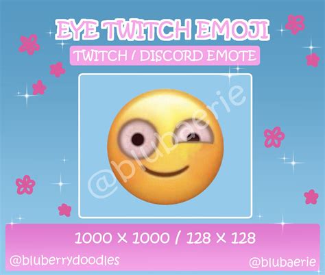 Eye Twitching Emoji Twitch Emote Discord Reaction - Etsy Australia