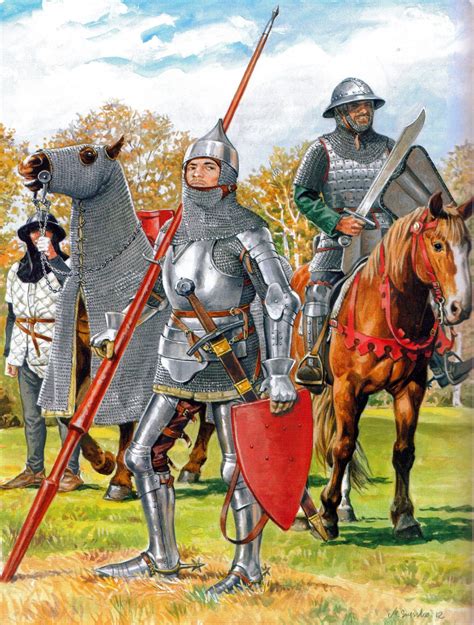 Lithuanian heavy knights Medieval Knight, Medieval Armor, Medieval Fantasy, Crusader Knight ...