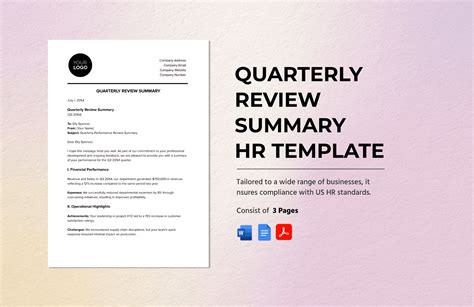 Benefits Summary Sheet HR Template in Word, PDF, Google Docs - Download ...