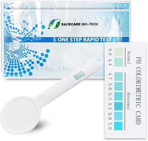 Amazon.com: One Step Vaginal pH Bacterial Vaginosis Test Kit, 5 Test Kits, BV, Yeast Infection ...