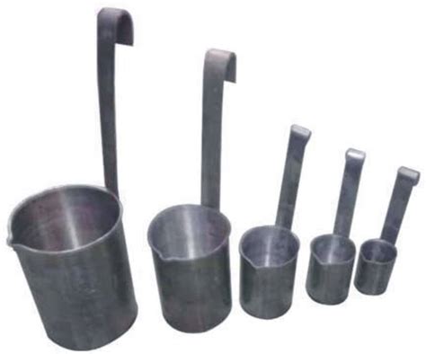 Pretail Set of Milk/Oil/Liquid Measuring Traditional Milkman Aluminium ...