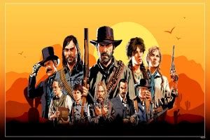 Red Dead Redemption - Video Game Matte Finish Poster Paper Print ...