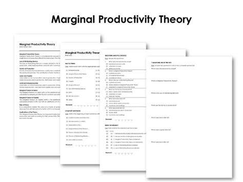 Image result for Marginal Productivity Theory Explained