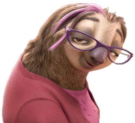 Zootopia personaje Perecila el perezoso PNG transparente - StickPNG