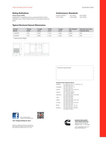 Diesel Generators - Cummins 15KVA Genset CPCB IV Wholesale Trader from Pune