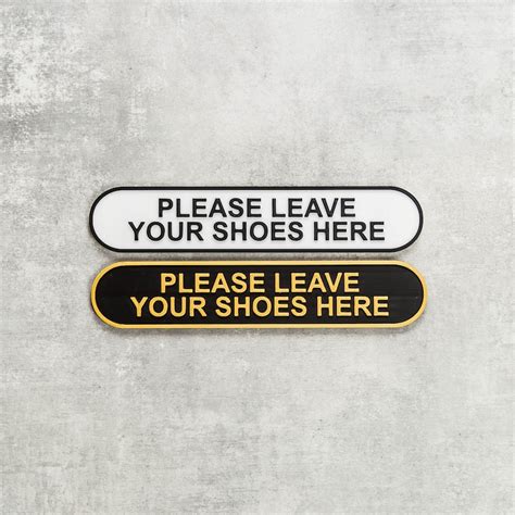 Buy Please Remove Your Shoes Wall Sign Online In India - Etsy India