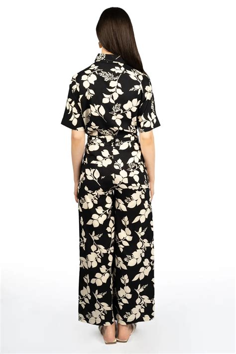 Flora Noir Co-ord Set – Cory Edge