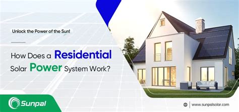 Image result for How Does a Home Solar Power System Work