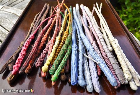 How to Make a Magic Wand Out of a Stick! - Rhubarb and Wren