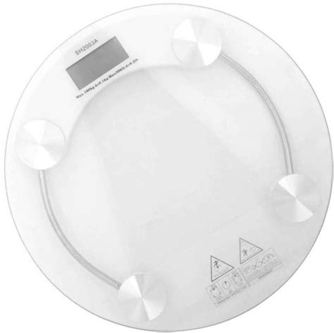Rorian Personal Human Body Weight Machine Digital (2003A) Transparent ...