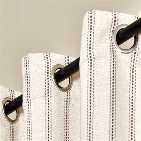 Buy Ashley Set of 2 Woven Light-Filtering Window Curtains from Home ...