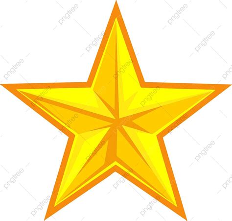 Estrella De Navidad Dorada De Dibujos Animados PNG ,dibujos Dibujos ...