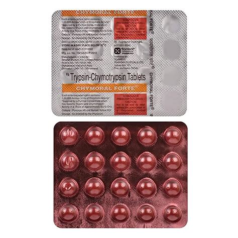 Chymoral Forte - Strip of 20 Tablets : Amazon.in: Fashion