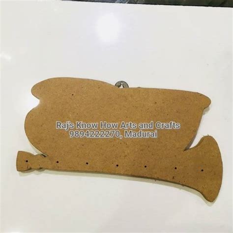 Mridangam cut out-1 piece – KnowHowArtCraft