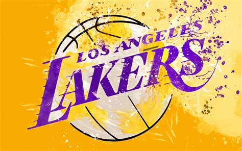 LA Lakers Logo 4k Ultra Papel de Parede HD | Plano de Fundo | 3840x2400 ...