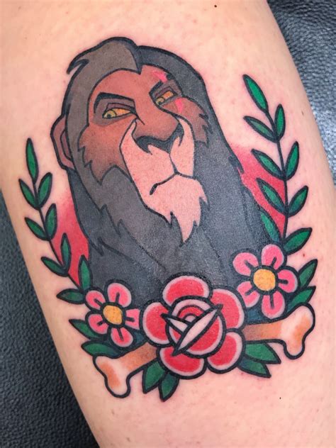 Lion King Scar Tattoo
