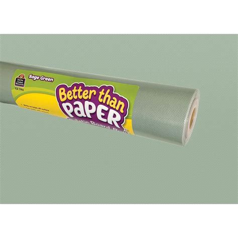 Sage Green Better Than Paper Bulletin Board Roll by Teacher Created ...