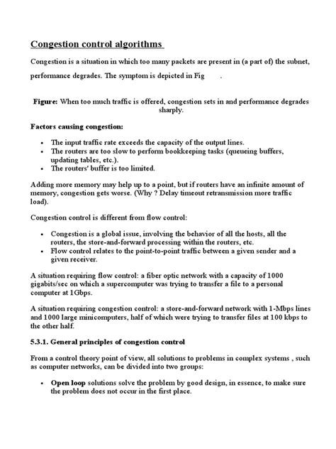 Image result for Custom Congestion Control Algorithms