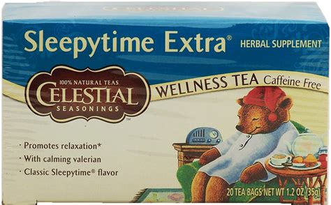 SLEEPY TIME EXTRA | Celestial Seasonings Sleepytime Extra wellness tea ...