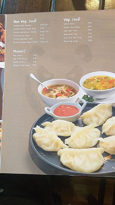 Menu at Panda's Kitchen, Chennai