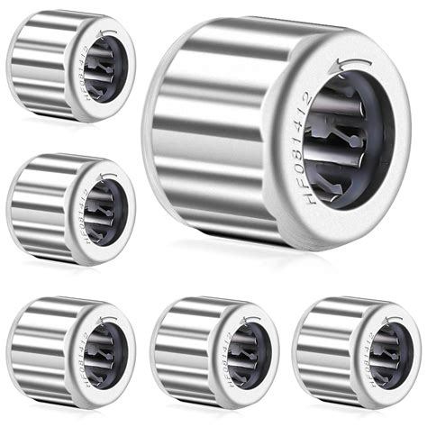 6 Pieces Needle Roller Bearings Small One Way Bearing Octagonal ...
