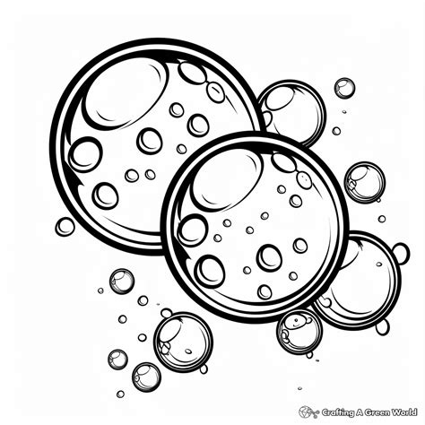 Bubble Coloring Page Bubble Coloring Pages Printable