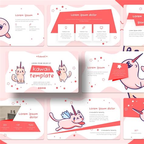 Kawaii Cute Google Slides Theme – MasterBundles