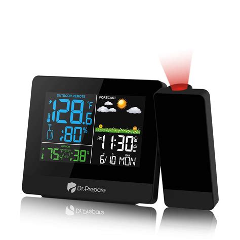 Buy DR.PREPAREProjection Alarm Clock, Digital Clock Projector on ...