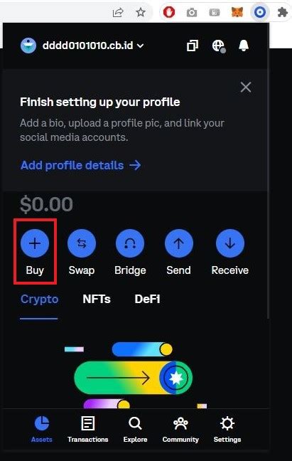 Image result for Coinbase Wallet Dark Mode