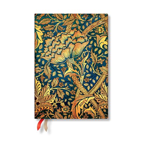 Paperblanks | 2025 Weekly Planner | Morris Windrush | William Morris ...