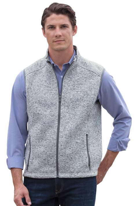 Harriton Mens Fleece Vest Jacke - from $14.25