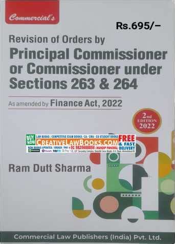 Buy Revision of Orders By Principal Commissioner or Commissioner under ...