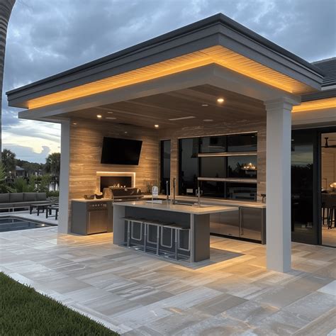 21 Modern Florida outdoor kitchen design ideas | Outdoor kitchen design ...