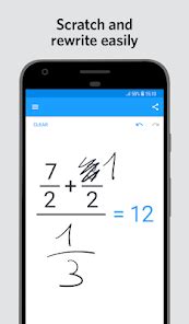 Microsoft OneNote MyScript Calculator 的图像结果