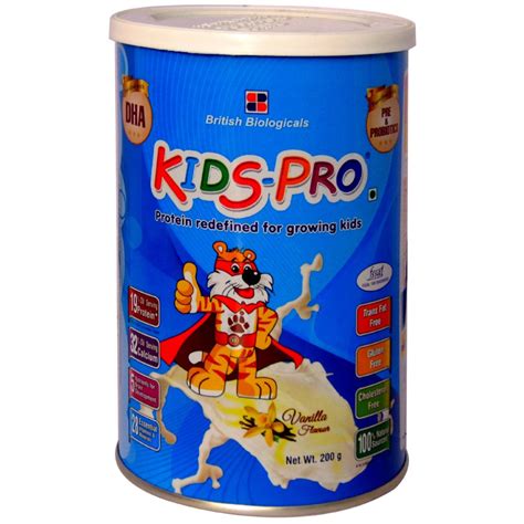 Kids - Pro Vanilla Flavoured Powder, 200 gm Tin Price, Uses, Side ...