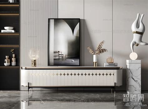 TV Cabinet 3D Models – 3D Furniture for Interior Design – 038 – 3DSky ...