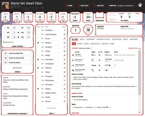 Character Sheets: What do people use?