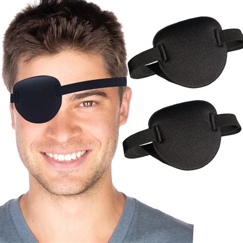 Emlimny Adjustable 3D Eye Patches for Adults & Kids, 2 Pcs, Right/Left ...