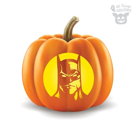 Batman Pumpkin Stencils Printable - Printable Stencils
