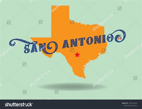 1,504 San Antonio Texas State Map Images, Stock Photos & Vectors ...