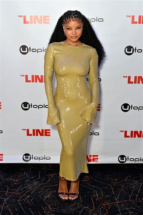 HALLE BAILEY at The Line VIP Screening in New York 10/15/2024 – HawtCelebs