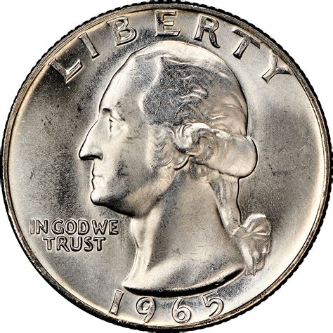 The 1965 Quarter Value, History, Mintage & Error List