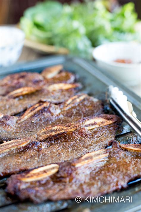 Kalbi - Easy Korean Short Ribs Blender Marinade for BBQ! | Kimchimari