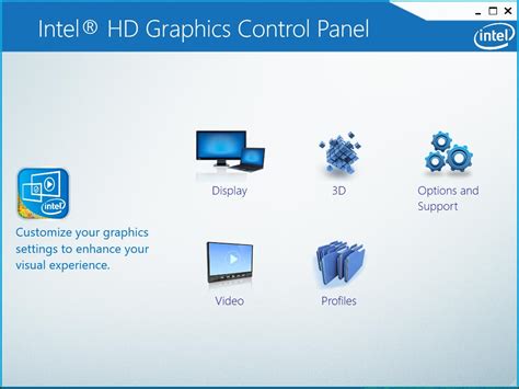Intel Graphics Control Panel Windows 1.0 的图像结果