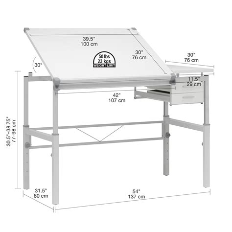 Studio Designs Metal Adjustable Height Split Top India | Ubuy