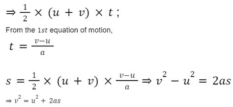 Derivation of equations and List of 3 equations of motion - Physics ...
